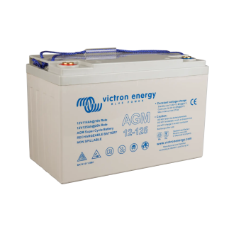 Batterie AGM 12V 125Ah Super Cycle | Stockage Solaire