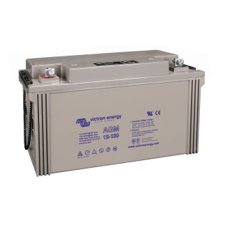 Batterie AGM 12V 130Ah Deep Cycle | Stockage Solaire