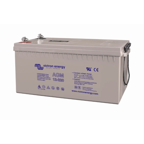 Batterie AGM 12V 220Ah Deep Cycle | Stockage Solaire