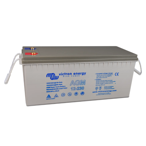 Batterie AGM 12V 230Ah Super Cycle | Stockage Solaire
