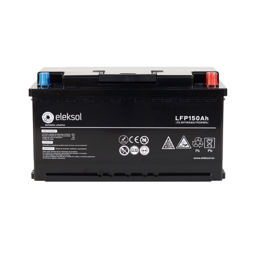 Batterie Lithium Eleksol 12V 150Ah | Stockage Solaire
