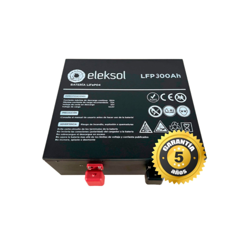 Batterie Lithium Eleksol 12V 300Ah Sous Siège