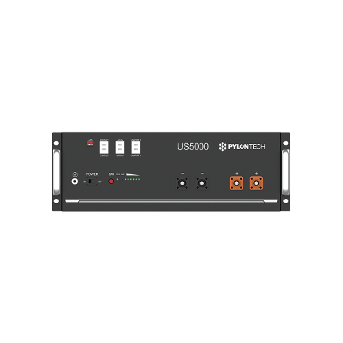 Batterie lithium-ion Pylontech US5000 4,8 kWh 48V pour stockage solaire résidentiel