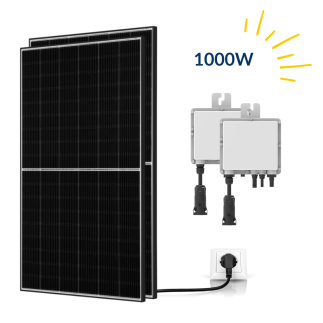 Kit solaire 1kWc plug and play Deye Autoconsommation