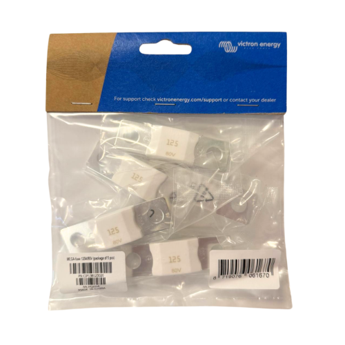 Fusible MEGA-fuse 125A/80V (package of 5 pcs)