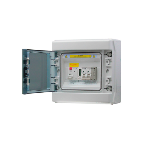 Coffret de protection 2kWc Onduleur AC monophasé avec compteur