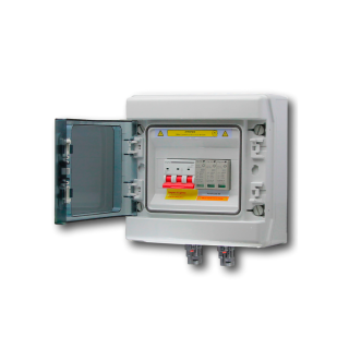 Coffret PV 1000V 25A 1T 1E 1S